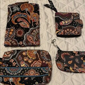 Vera Bradley Multicolor Paisley Pouch